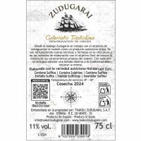 Txakoli D.O. Getaria ZUDUGARAI, botella 75 cl