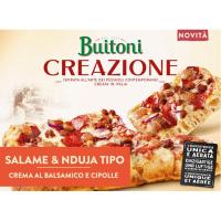 Pizza salami&nduja BUITONI CREAZIONE, caja 430 g