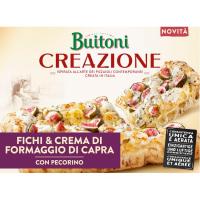 Pizza higos&queso de cabra BUITONI CREAZIONE, caja 460 g