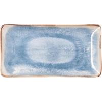 Fuente de porcelana Aura BIDASOA, 27,5x16,3 cm