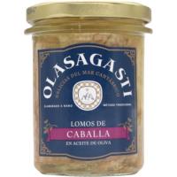 Lomos de caballa en aceite de oliva OLASAGASTI, frasco 135 g