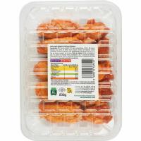 Alas de pollo sabor barbacoa EROSKI, bandeja 500 g