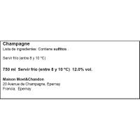 Champagne Brut Rosé MOET&CHANDON, botella 75 cl