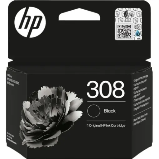 Cartucho de tinta original negro, 7FP21UE 308 HP, 1 u