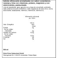 PRIME ice limoi edari isotonikoa, botila 50 cl