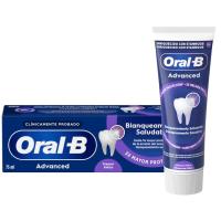 Dentífrico blancura salud ORAL- B ADVANCED, tubo 75 ml