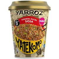 YATEKOMO txahal yarroza soja saltsarekin, cup-a 84 g