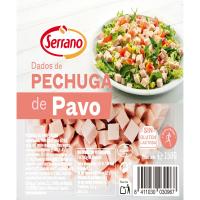 SERRANO indioilar bularki dadoak, erretilua 150 g