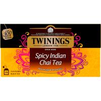 Té indian chai TWININGS, caja 25 sobres