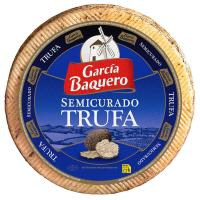 Queso mezcla semicurado trufa G BAQUERO, al corte, compra mínima 250 g