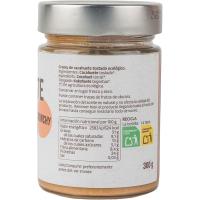 Crema de cacahuete crujiente eco VERITAS, frasco 300 g