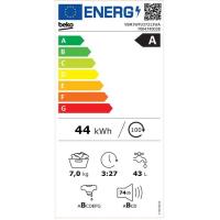 Lavadora de 7kg 1.200 rpm VBM3WFU37213WA BEKO