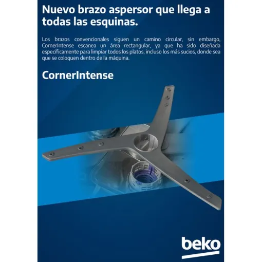 Lavavajillas 14 cubiertos BDFN26440XC BEKO