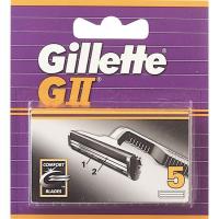 Cargador de afeitar GILLETTE GII, pack 5 uds