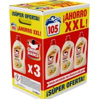 Detergente en gel Marsella OMINO BIANCO, pack 3x35 dosis