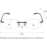 Gafas Presbicia Black Metal 1,0 Dioptrias SILAC, 1 ud
