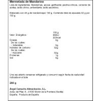LA VIEJA FÁBRICA mandarina marmelada, flaskoa 280 g