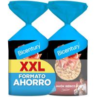 Tortita sabor jamón Jordi Cruz BICENTURY, pack 2x123,5 g