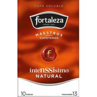 Café soluble Intenssisimo FORTALEZA, caja 10 sobres