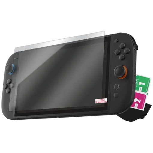 Accesorio para NintendoSswitch 2, tempered glass protector kit 9h  BLACKFIRE
