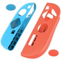 Accesorio para nintendoSswitch 2, silicon sleeve joycon, 2 uds gamer kit BLACKFIRE