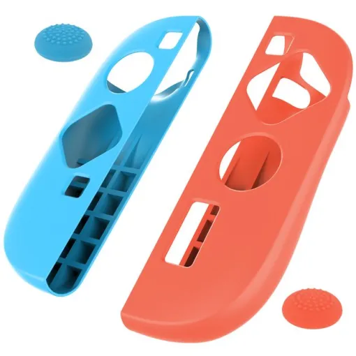 Accesorio para nintendoSswitch 2, silicon sleeve joycon, 2 uds gamer kit BLACKFIRE