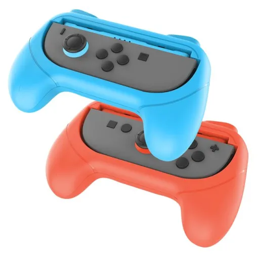 Accesorio para nintendo Switch 2,  joycon (2 uds) gaming grips kit BLACKFIRE