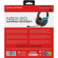 Accesorio para nintendo Switch 2, gaming headset NSX-20 BLACKFIRE
