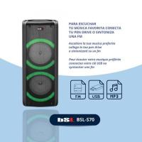 Altavoz 60W BT, TW, S70 BSL