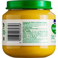 Tarrito de mango, plátano y manzana BLEDINA, tarro 125 g