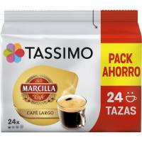 TASSIMO MARCILLA Largo sistema kafea, kutxa 24 ale