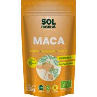 Maca en polvo Bio SOLNATURAL, bolsa 250 g