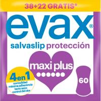 Salvaslip maxiplus EVAX, caja 38+22 uds
