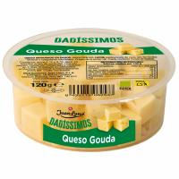 Dadissimos de queso gouda JUAN LUNA, tarrina 120 g