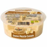 Dadissimos de queso curado JUAN LUNA, tarrina 120 g