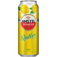 Cerveza AMSTEL RADLER, lata 50 cl