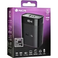 Bateria portatil 140W 30000 mAh con 3 puertos 2 USB-C 1 USB-A, NGS