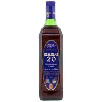 Licor de endrinas navarro BASARANA 20, botella 1 litro