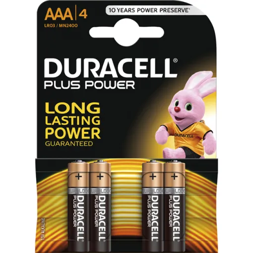DURACELL LR06 plus power pila alkalinoa (AA), sorta 4 ale