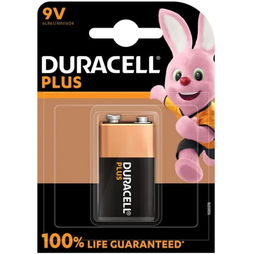 DURACELL 6LR61 PLUS pila, 9V, blisterra 1 ale
