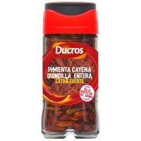 Pimienta cayena entera DUCROS, frasco 11 g
