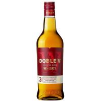 Whisky DOBLE V, botella 70 cl
