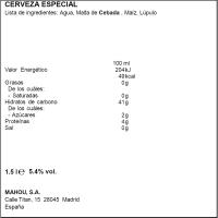 Cerveza SAN MIGUEL, pack botellín 6x25 cl