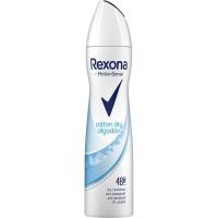 Desodorante para mujer algodón REXONA, spray 200 ml 