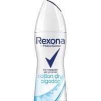 Desodorante para mujer algodón REXONA, spray 200 ml 