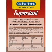 Sopinstant de champiñones GALLINA BLANCA, caja 58,5 g