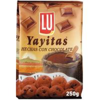 Galleta con chocolate YAYITAS, paquete 250 g