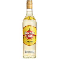 Ron Añejo 3 años HAVANA CLUB, botella 70 cl