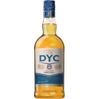Whisky 8 años DYC, botella 70 cl