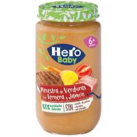 Potito jamón-ternera-verdura HERO, tarro 235 g